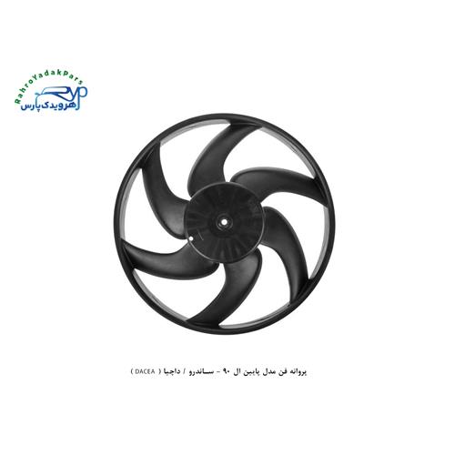 پروانه فن مدل پایین ال 90 - ساندرو / داچیا ( DACEA )